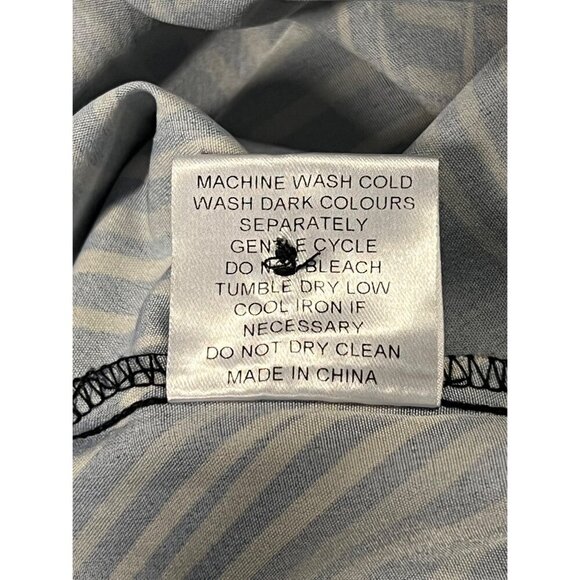 Hawaiis Finest Mens Tropical Palm Print Button-Up Shirt L - Picture 7 of 7